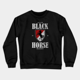 11th Armored Cavalry Regiment (distressed) Crewneck Sweatshirt